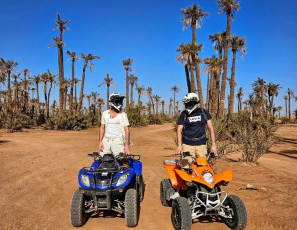 Paseo en quad por el Palmeral de Marrakech